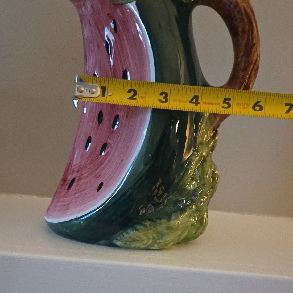 Watermelon Ceramic Pitcher - Picture 6 of 7